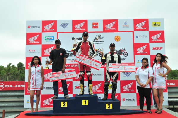 CBF Stunner podium