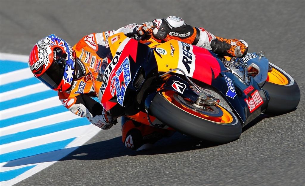 Casey Stoner Test Rider for Honda Racing