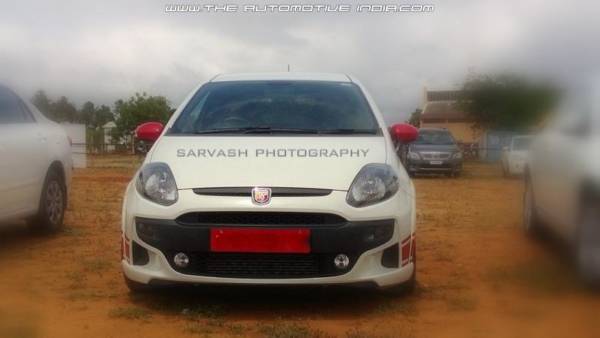 Fiat Punto Abarth Evo India Launch pics
