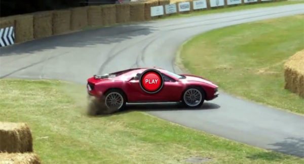 Italdesign Giugiaro Parcour Goodwood crash video