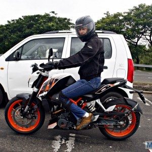 KTM  Duke India road test review