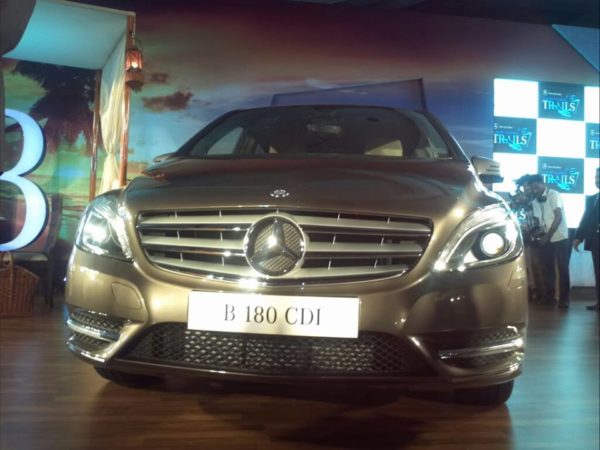 Mercedes B Class diesel launch