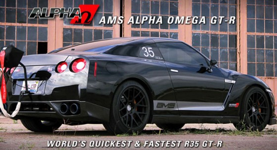 Quarter mile in under 8 secs. Meet Nissan GT-R Alpha Omega (with 1,700 ...