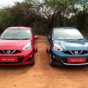 Nissan Micra facelift  launch pics