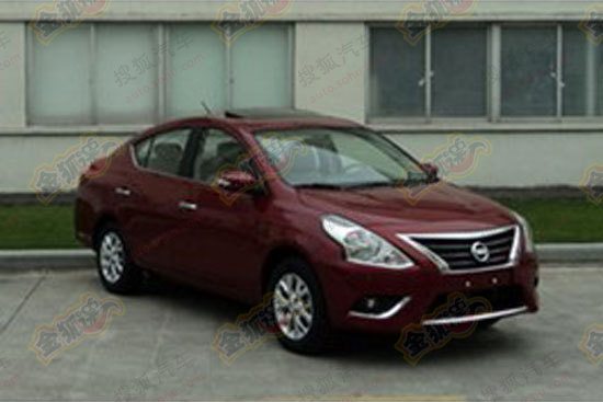 Nissan Sunny facelift pics