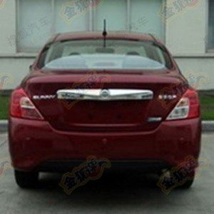 Nissan Sunny facelift pics