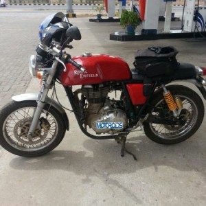 Royal Enfield Continental GT Cafe Racer launch pics
