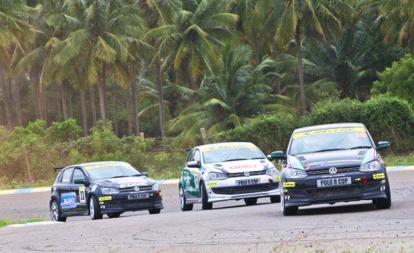 1.Action during Round 1 of Polo R Cup 2013
