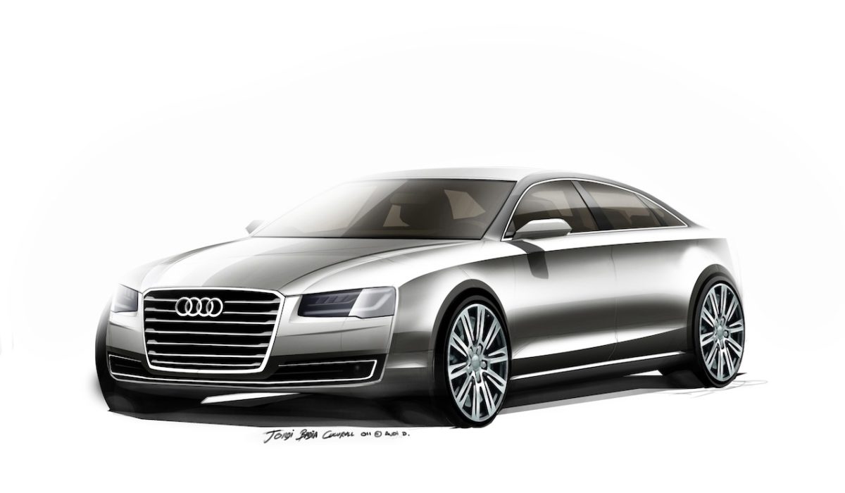 Audi A Facelift pics