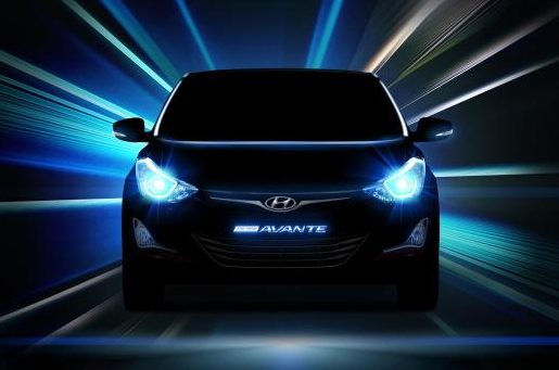 Hyundai Elantra Avante facelift teaser pics