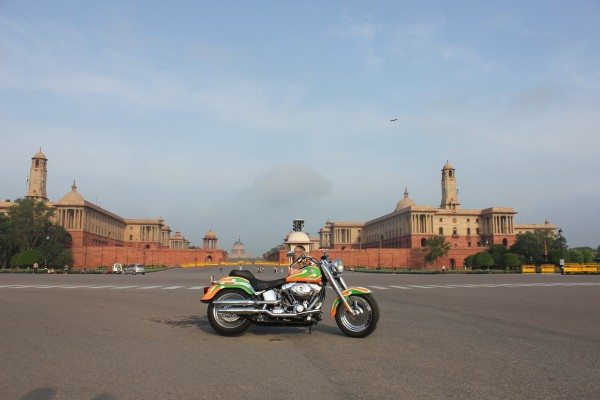 Harley-Davidson @ Rashtrapati Bhawan