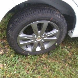 Maruti Wagon R Stingray wheel