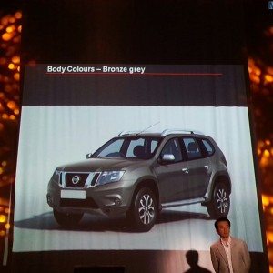 Nissan Terrano India Launch Pics LIVE