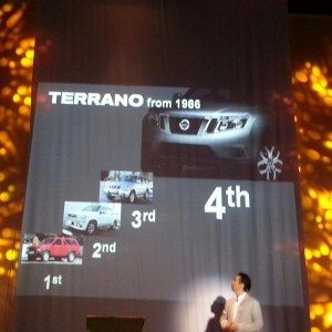 Nissan Terrano India Launch Pics LIVE