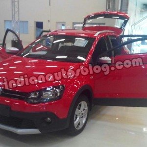 VW Cross Polo India launch pics