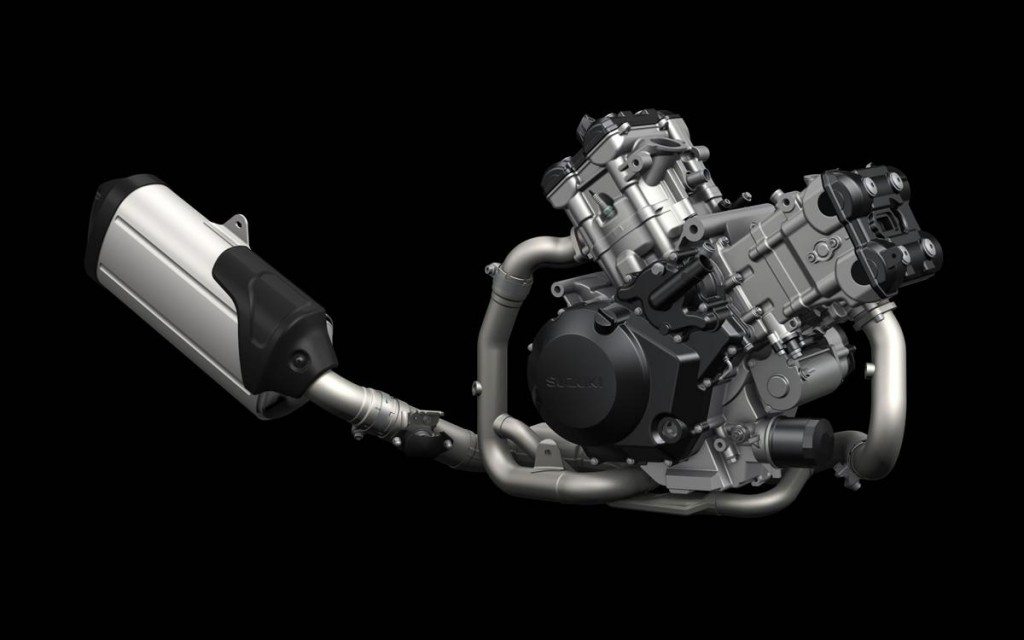 2014 Suzuki VStrom 1000 engine