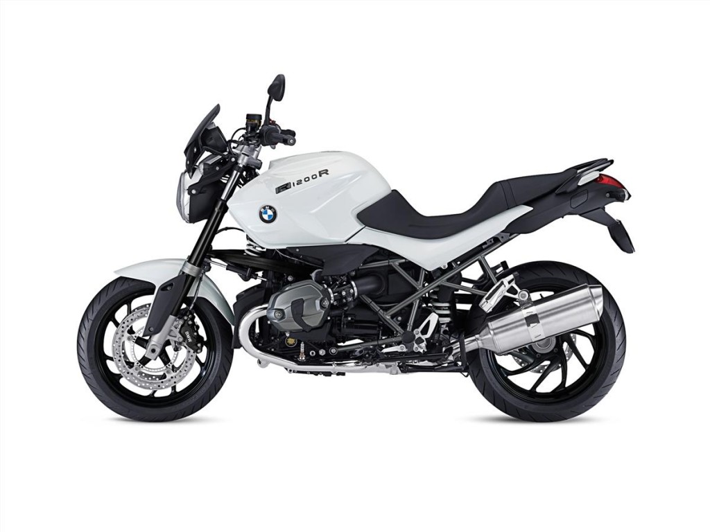 BMW R1200R DarkWhite