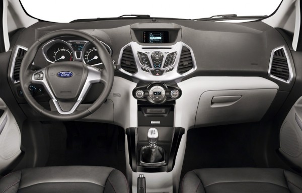 Current Brazil spec EcoSport comes with faux silver inserts on the dashboard