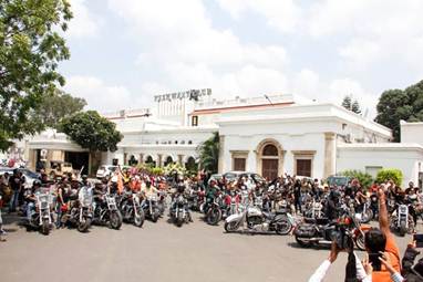 Harley-Davidson owners roar through Indore at Founders Ride 2