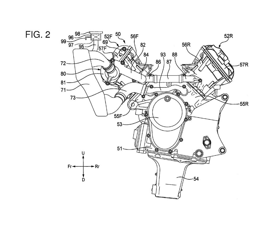 Honda RCV 1000 MotoGP Replica engine