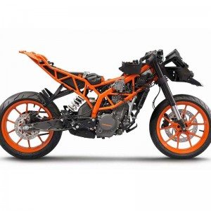 KTM RC stripped