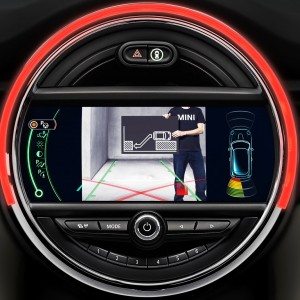 mini interiors driver assistance system