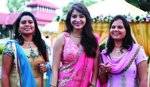 Anushka Sharma with Neha Soni and Aishwarya Yadav