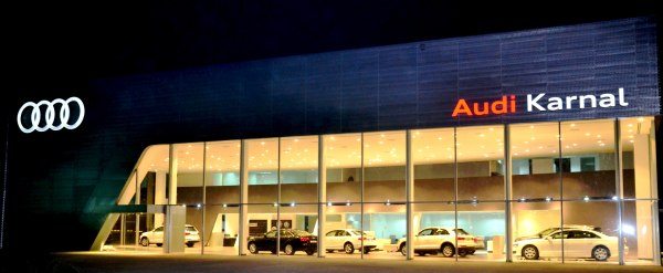 Audi Karnal Showroom Exterior Shot