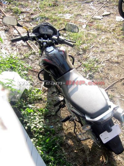 Bajaj Discover 100M spy pictures