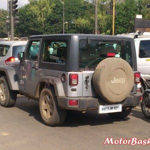 Jeep Wrangler India launch pics