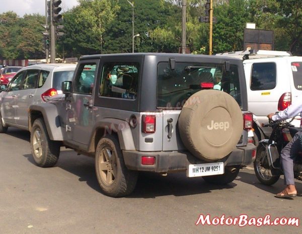 Jeep Wrangler India launch pics