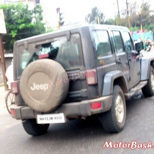 Jeep Wrangler India launch pics