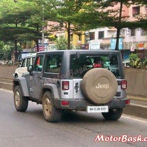 Jeep Wrangler India launch pics