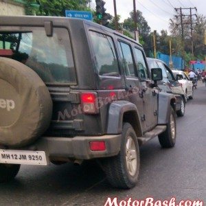 Jeep Wrangler India launch pics