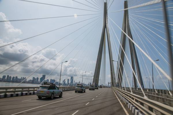 Land Rover Silk Trail 2013 Expedition Bandra-Worli Sea Link, Mumbai