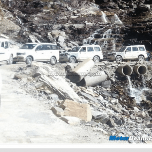 Mahindra Scorpio facelifts front pics launch