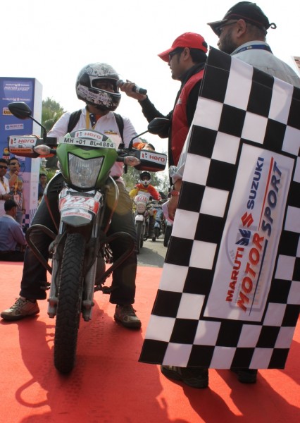 Sheetal Bidaye of Mumbai is the only woman biker in the Raid X-Treme