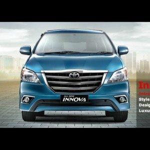 Toyota Innova facelift price pics wood finish armrest panel
