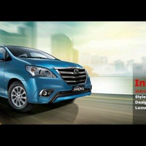 Toyota Innova facelift price pics wood finish armrest panel