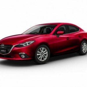 mazda axela hybrid sedan pics