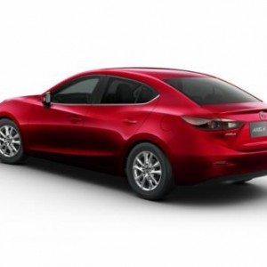 mazda axela hybrid sedan pics