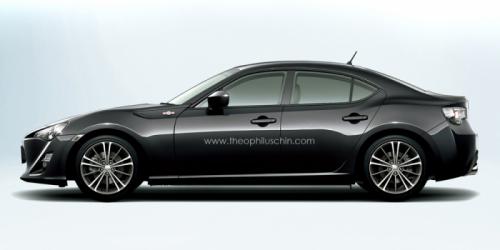 Toyota GT 86 sedan will have an extended wheelbase and a hybrid option