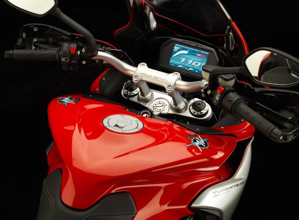 2014 MV Agusta Turismo Veloce 800 dashboard