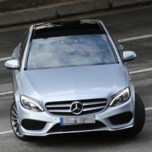 mercedes c class spy pics