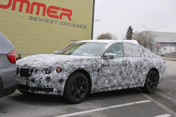 The upcoming 2015 BMW 7 Series has been spotted again