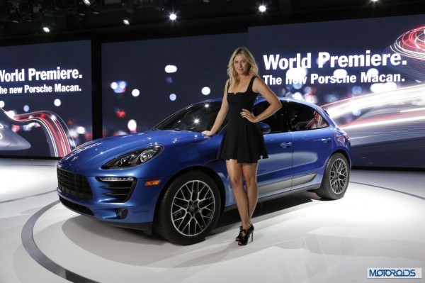 770389_Porsche_Macan_World_Premiere_LA_Auto_Show_2013_with_Porsche_Brand _Ambassador_Maria_Sharapova