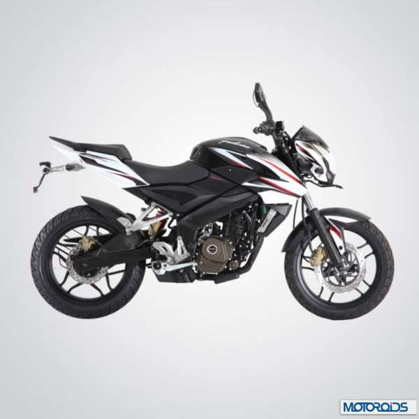 Bajaj Pulsar 200NS Black and White