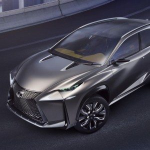Lexus LF NX HV crossover concept