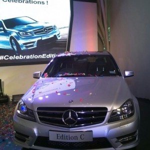 Mercedes C Class Edition C Celebration Edition launch pics