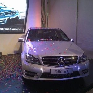 Mercedes C Class celebratory edition